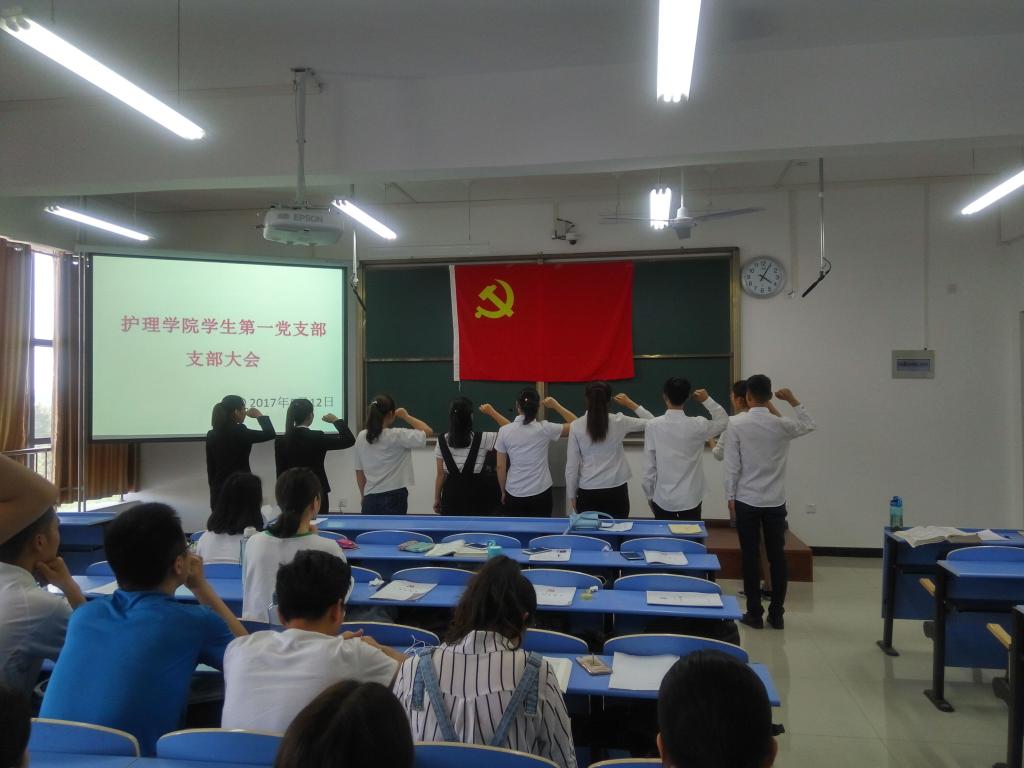 预备党员宣誓